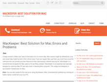 Tablet Screenshot of fixmacerror.com